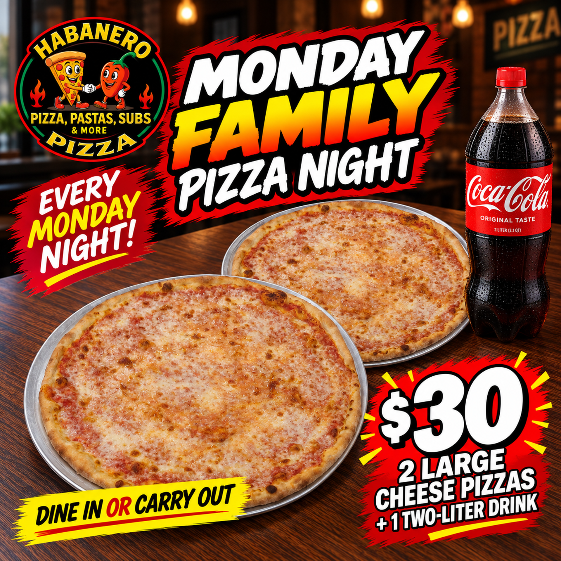 Monday Family Pizza Night