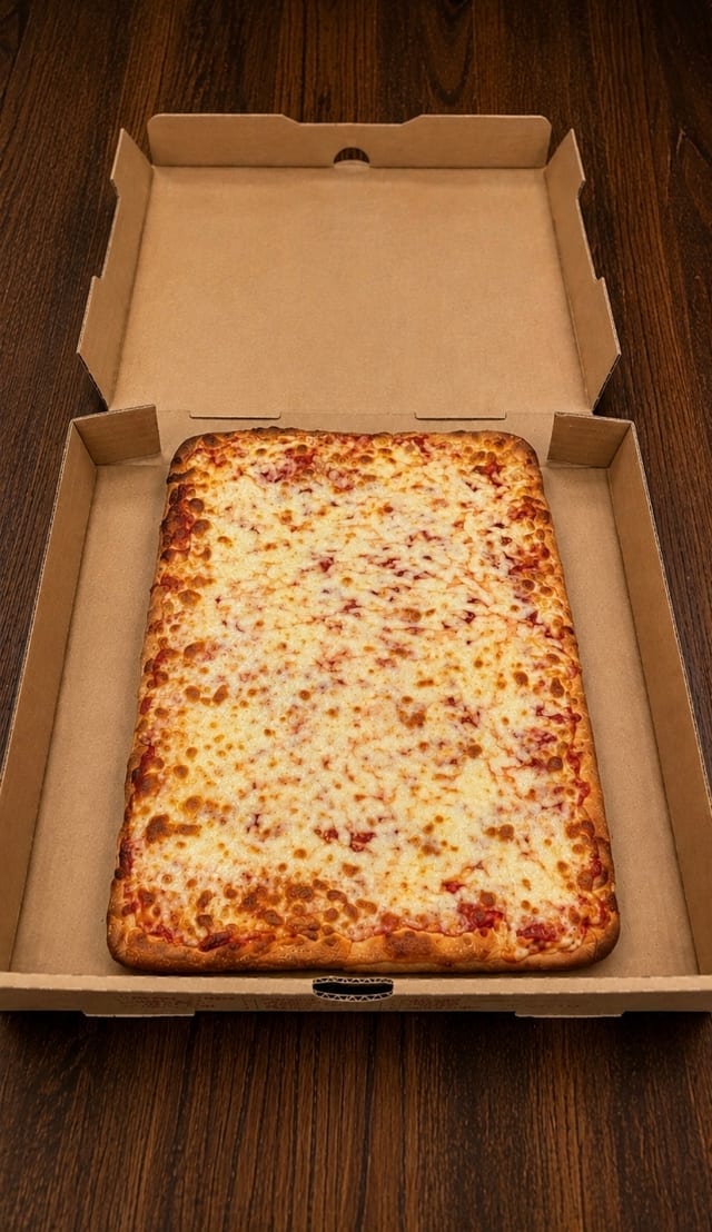16" X 12" Sicilian Deep Dish Pizza.