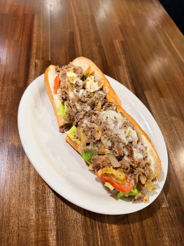 Cheesesteak Sub.