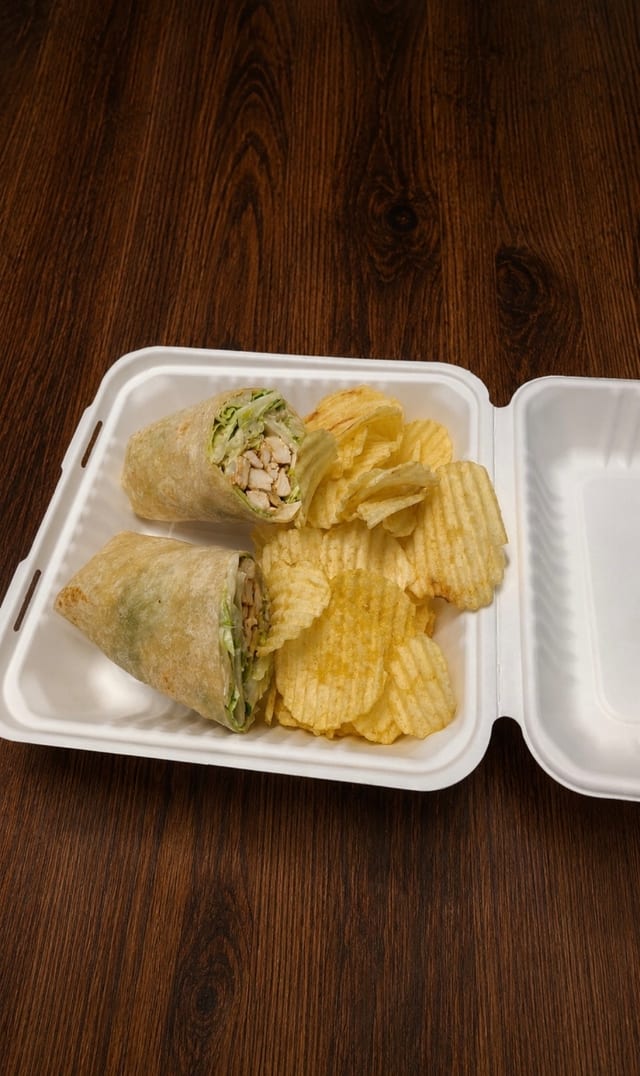 Chicken Caesar Wrap.
