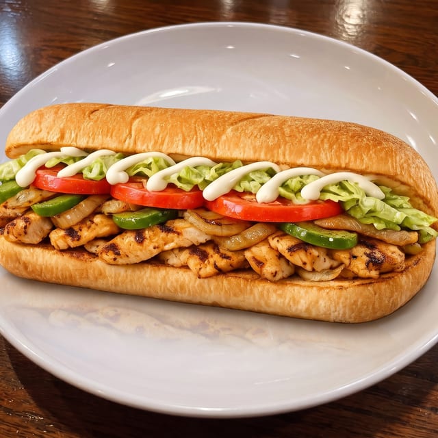 Chipotle Chicken Sub.
