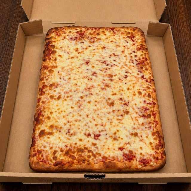 Sicilian Deep Dish Pizza Specialty.