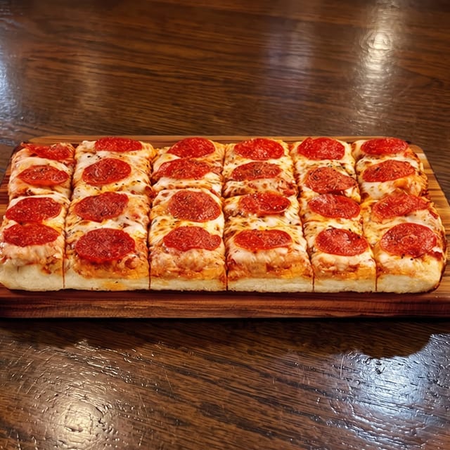 Sicilian Deep Dish Pizza Specialty.