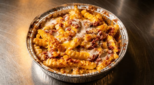 Bacon Cheese Fries.